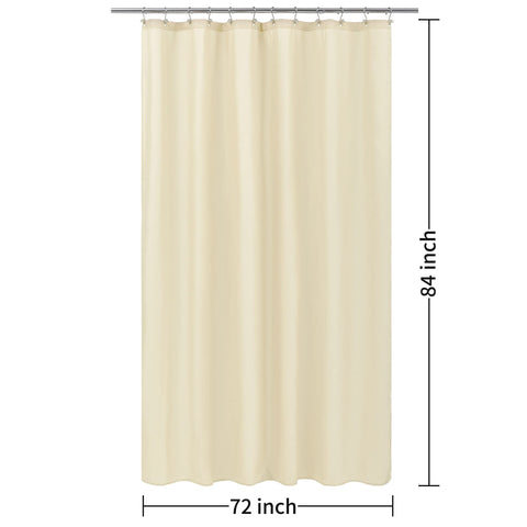 Waterproof Shower Curtain Liner with 3 Magnets