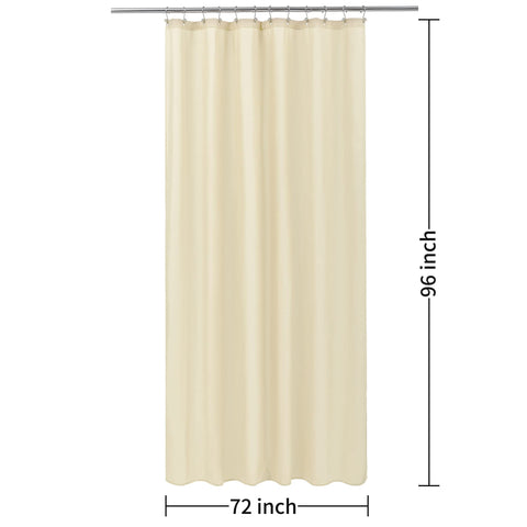 Waterproof Shower Curtain Liner with 3 Magnets