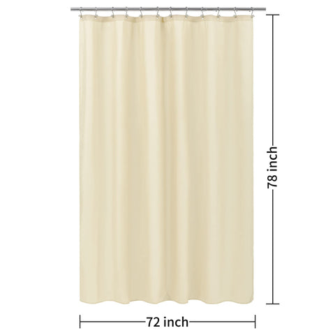 Waterproof Shower Curtain Liner with 3 Magnets