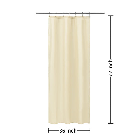 Waterproof Shower Curtain Liner with 3 Magnets