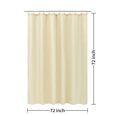 Waterproof Shower Curtain Liner with 3 Magnets