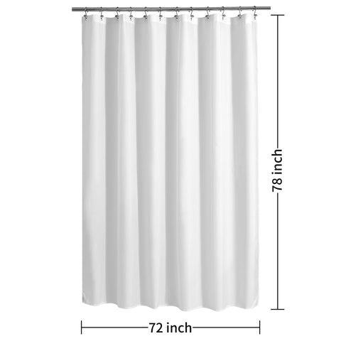 Waterproof Shower Curtain Liner with 3 Magnets