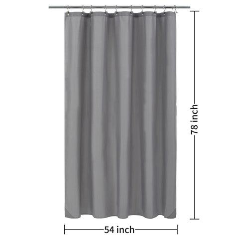 Waterproof Shower Curtain Liner with 3 Magnets