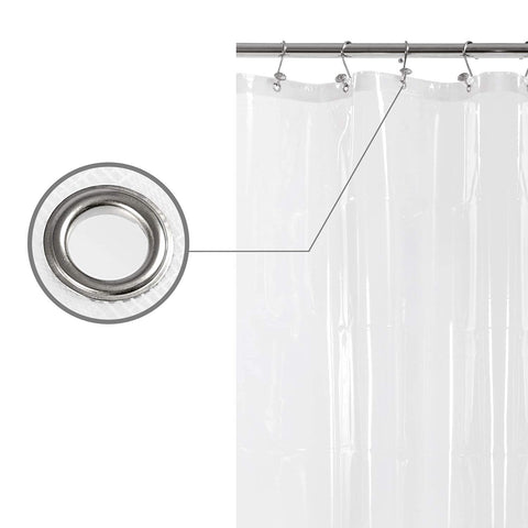 River Dream Plastic Shower Liner Clear