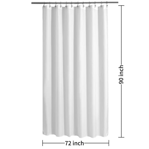 Waterproof Shower Curtain Liner with 3 Magnets