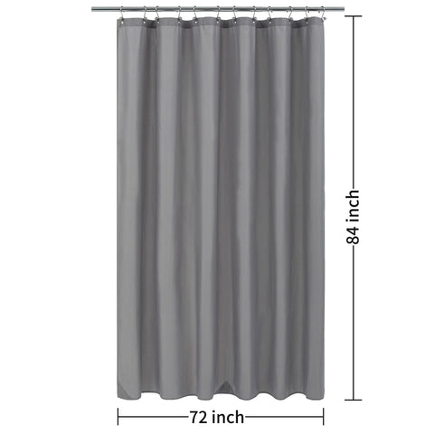 Waterproof Shower Curtain Liner with 3 Magnets