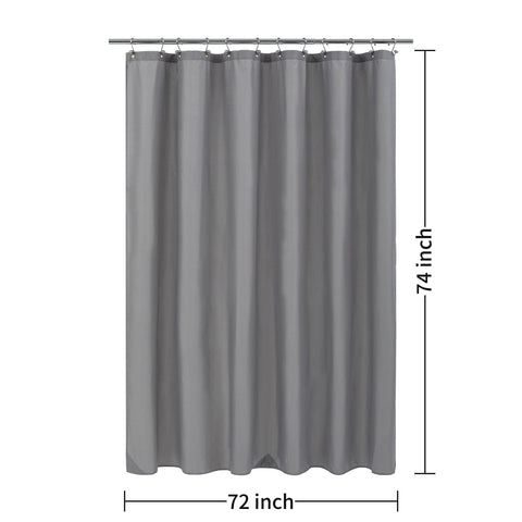 Waterproof Shower Curtain Liner with 3 Magnets