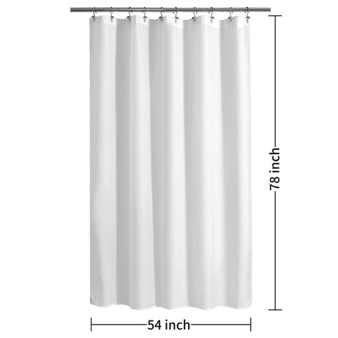 Waterproof Shower Curtain Liner with 3 Magnets