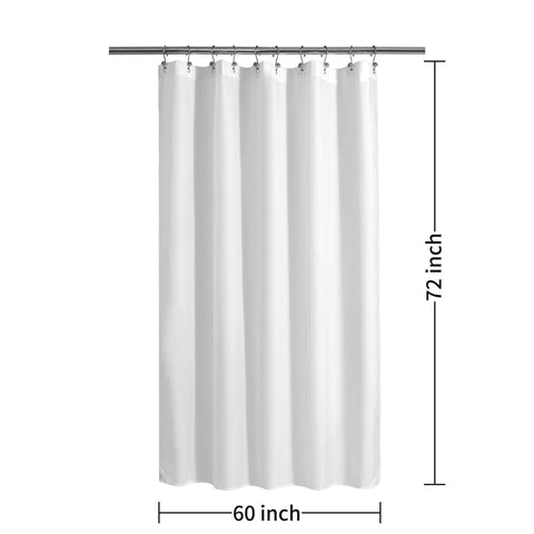 Waterproof Shower Curtain Liner with 3 Magnets