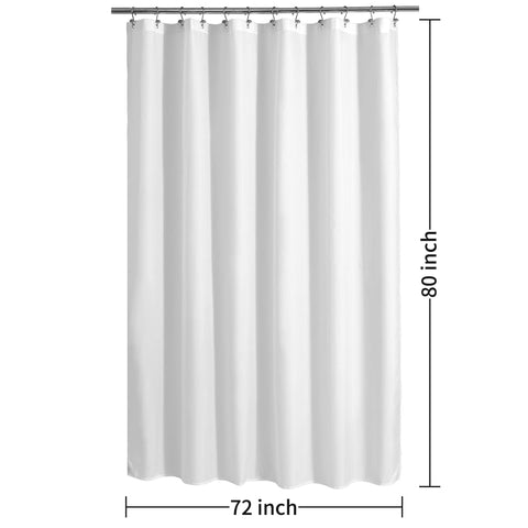 Waterproof Shower Curtain Liner with 3 Magnets