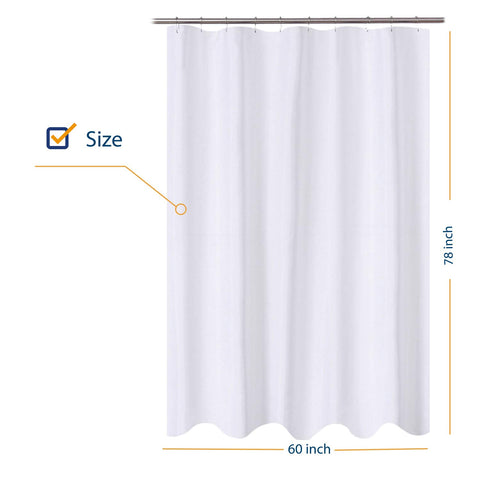 River Dream Shower Curtain Liner with Magnets