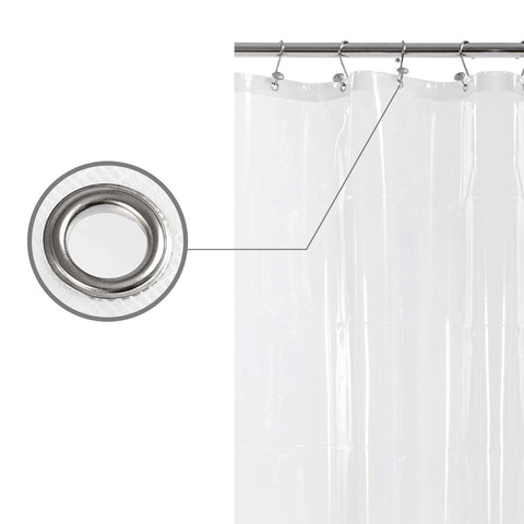 River Dream Plastic Shower Liner Clear