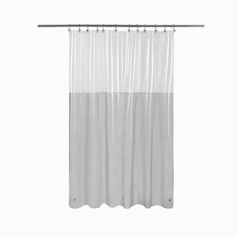 River Dream Plastic Shower Liner Clear