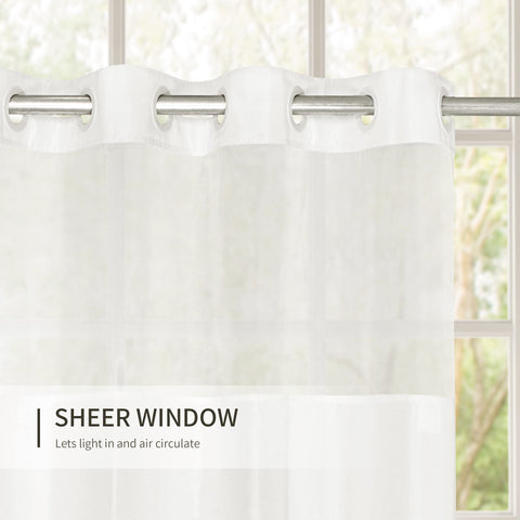 River Dream Stall Shower Curtain with Snap in Liner