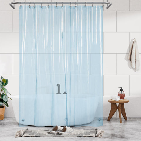 River Dream Plastic Shower Liner Clear