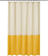 Yiannan Waterproof Fabric Shower Curtain Liner with 3 Magnets,Machine Washable，Mold Resitent