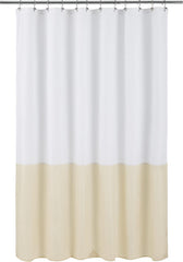 Yiannan Waterproof Fabric Shower Curtain Liner with 3 Magnets,Machine Washable，Mold Resitent