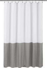 Yiannan Waterproof Fabric Shower Curtain Liner with 3 Magnets,Machine Washable，Mold Resitent