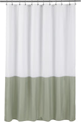 Yiannan Waterproof Fabric Shower Curtain Liner with 3 Magnets,Machine Washable，Mold Resitent